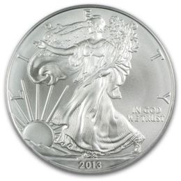 American Eagle 1oz Silver Coin 2013 | margin scheme