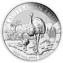 Australian Emu 1oz Silver Coin 2021 margin scheme