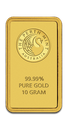 10g Gold Bar Perth Mint with Certificate