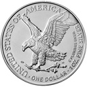 American Eagle 1oz Silver Coin 2021 - New Design Type 2 margin scheme