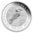 Kookaburra 1 Kilo Silver Coin 2015 margin scheme