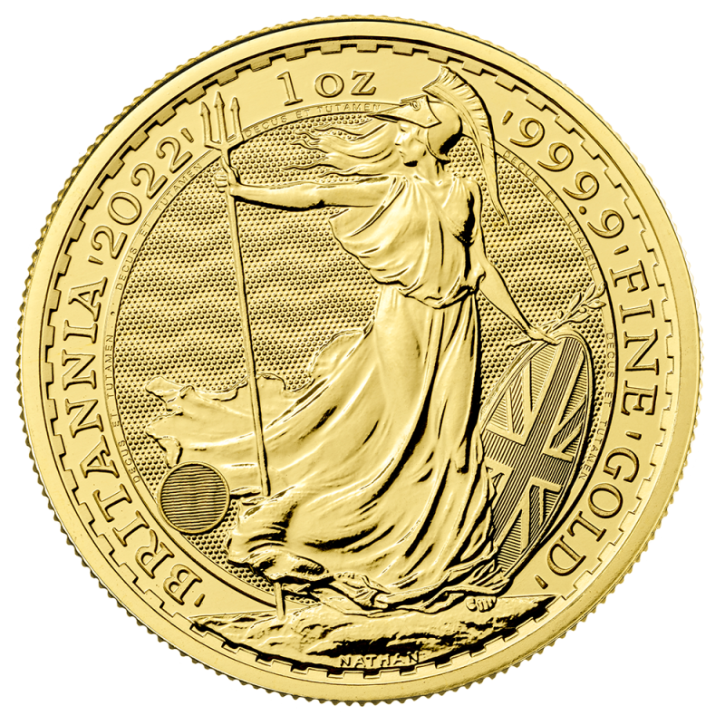 Britannia 1oz Gold Coin 2022