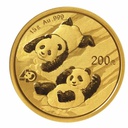 China Panda 15g Gold Coin 2022