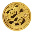 China Panda 1g Gold Coin 2022