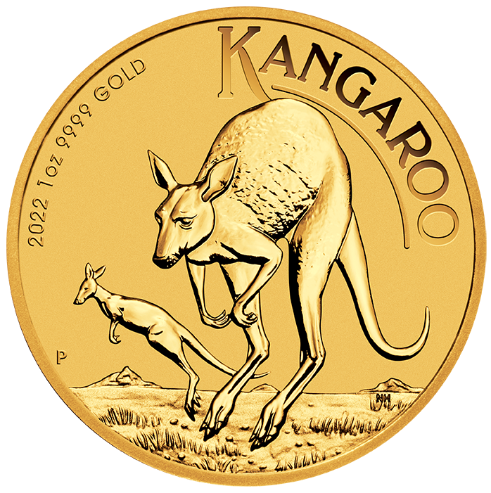 Kangaroo 1oz Gold Coin 2022
