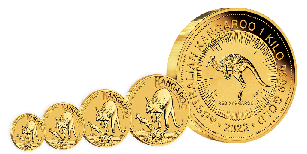 Kangaroo 1oz Gold Coin 2022