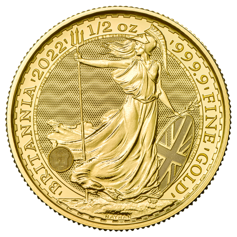 Britannia 1/2oz Gold Coin 2022