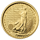 Britannia 1/10oz Gold Coin 2022