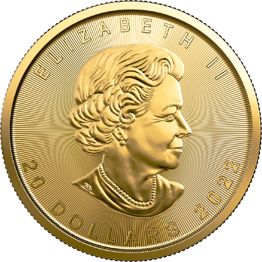 Maple Leaf 1/2oz Gold Coin 2022