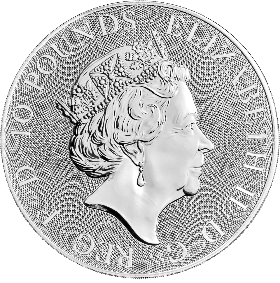 Britannia 10oz Silver Coin 2021 (margin scheme)