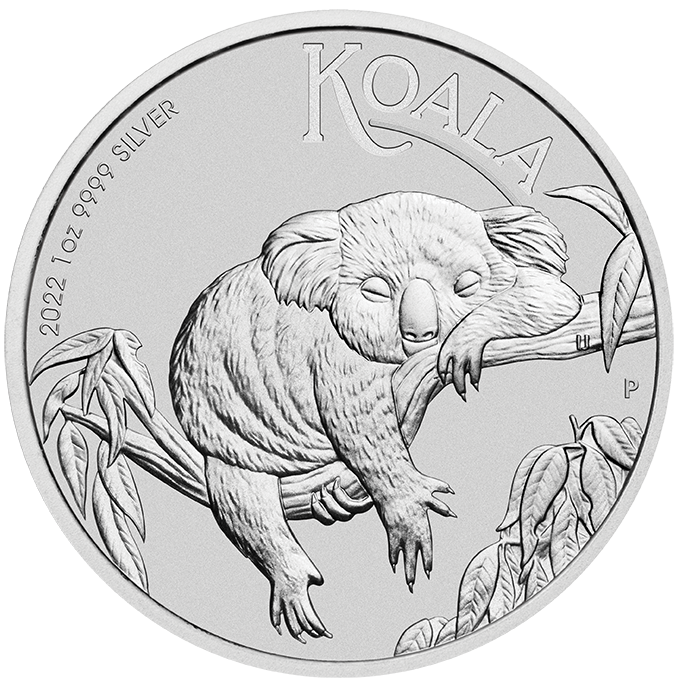 Koala 1oz silver coin 2022 | margin scheme