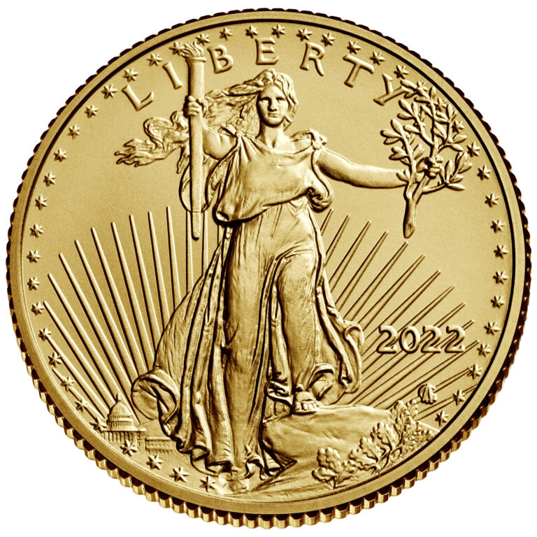 American Eagle 1oz Gold Coin 2022