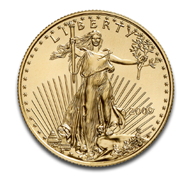 American Eagle 1/2oz Gold Coin different years