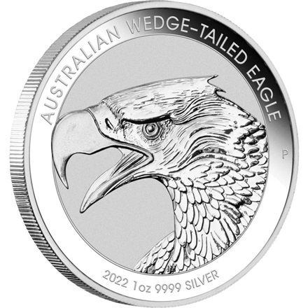 Wedge-Tailed Eagle 1oz Silver Coin 2022 | margin scheme