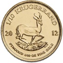 Krugerrand 1/10oz Gold Coin 2012