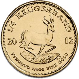 Krugerrand 1/4oz Gold Coin 2012