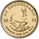Krugerrand 1/4oz Gold Coin 2012