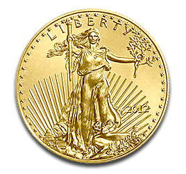 American Eagle 1oz Gold Coin 2012