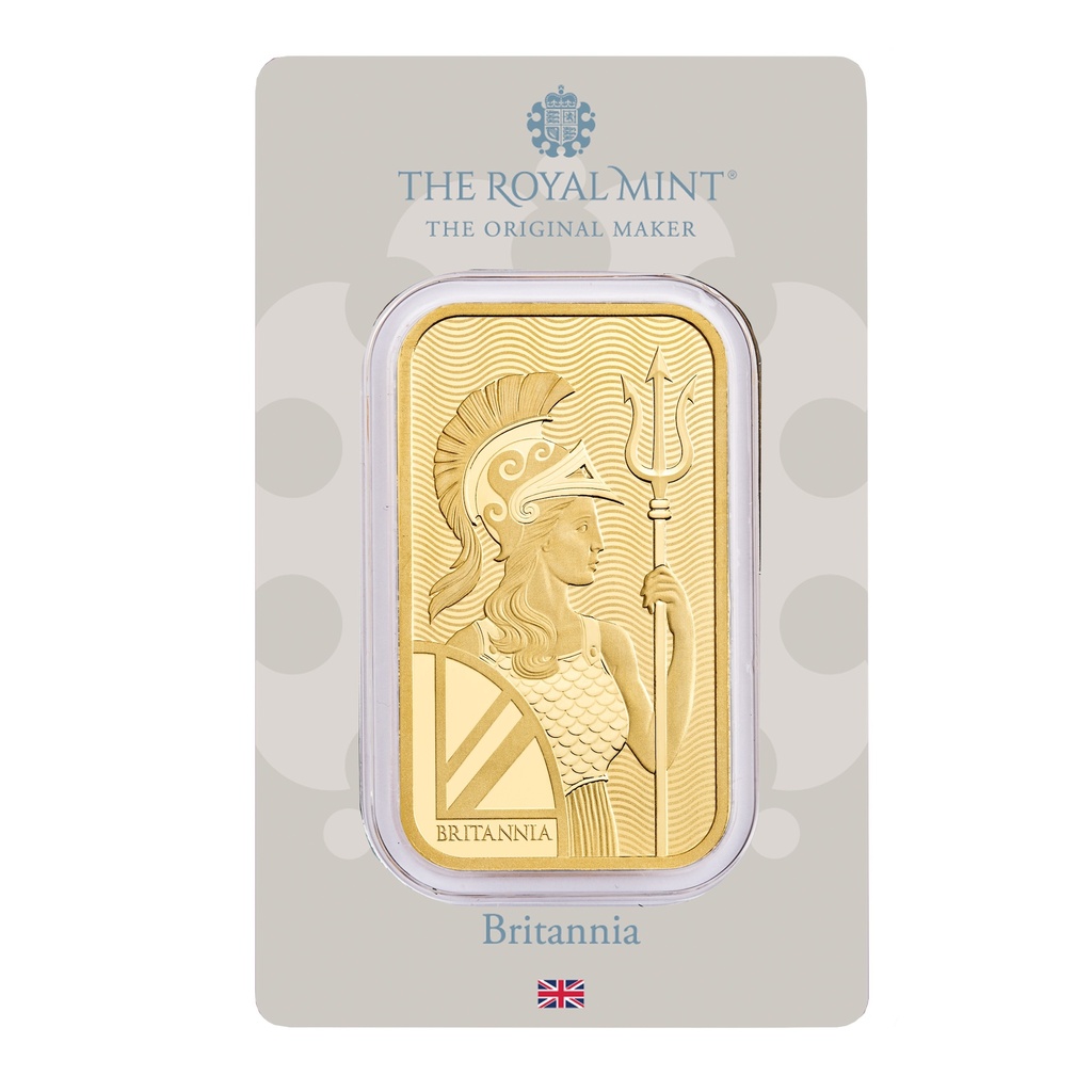 1oz Gold Bar | The Royal Mint - Britannia