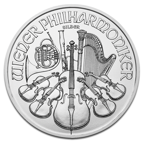 Vienna Philharmonic 1oz Silver Coin 2015 margin scheme