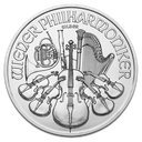 Vienna Philharmonic 1oz Silver Coin 2015 margin scheme