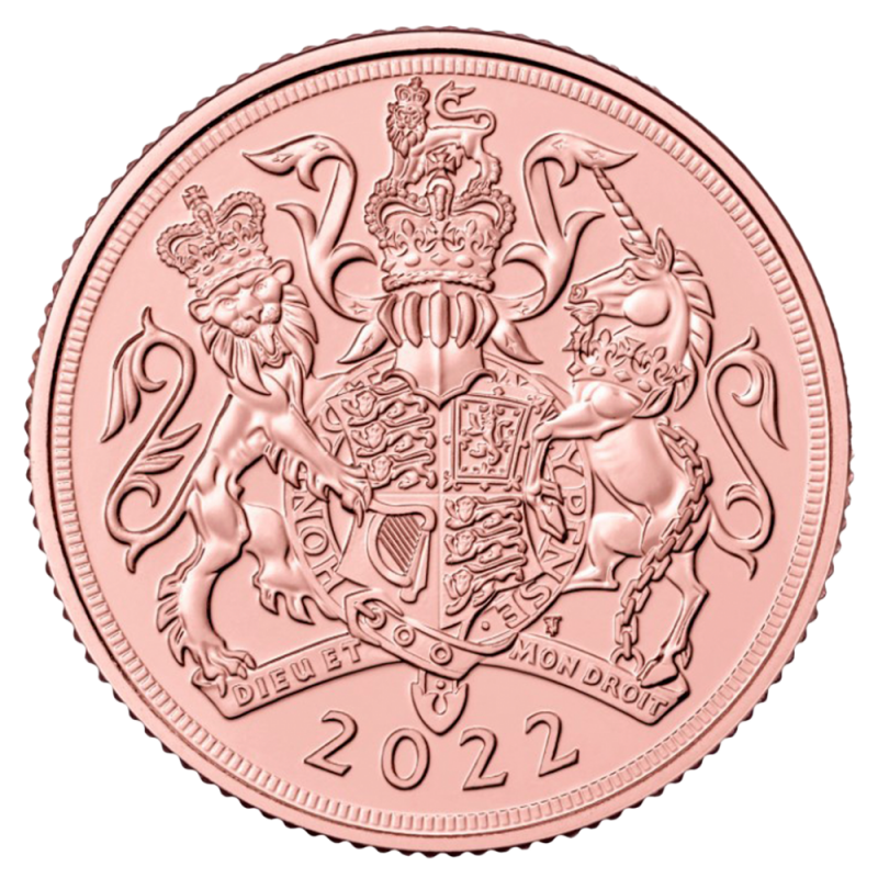 Sovereign Elizabeth II Gold Coin 2022