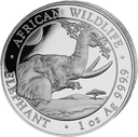 Somalia Elephant 1oz Silver Coin 2023 margin scheme