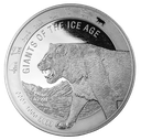 Ice Age Giants - Cave Lion 1kg Silver Coin 2022 | margin scheme
