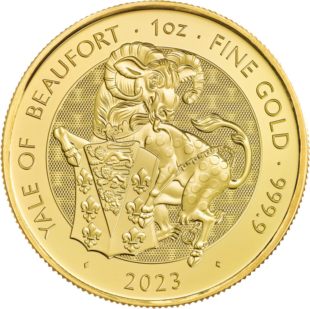 Tudor Beasts Yale 1 oz Gold Coin 2023