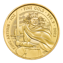 Myths and Legends &quot;King Arthur&quot; 1oz Gold Coin 2023