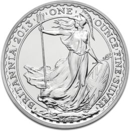 Britannia 1oz Silver Coin 2013 margin scheme