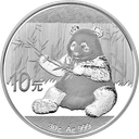 China Panda 30g Silver Coin 2017 margin scheme