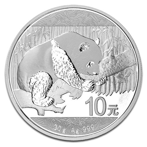 China Panda 30g silver coin 2016 | margin scheme
