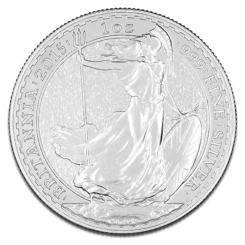 Britannia 1oz Silver Coin 2015 margin scheme