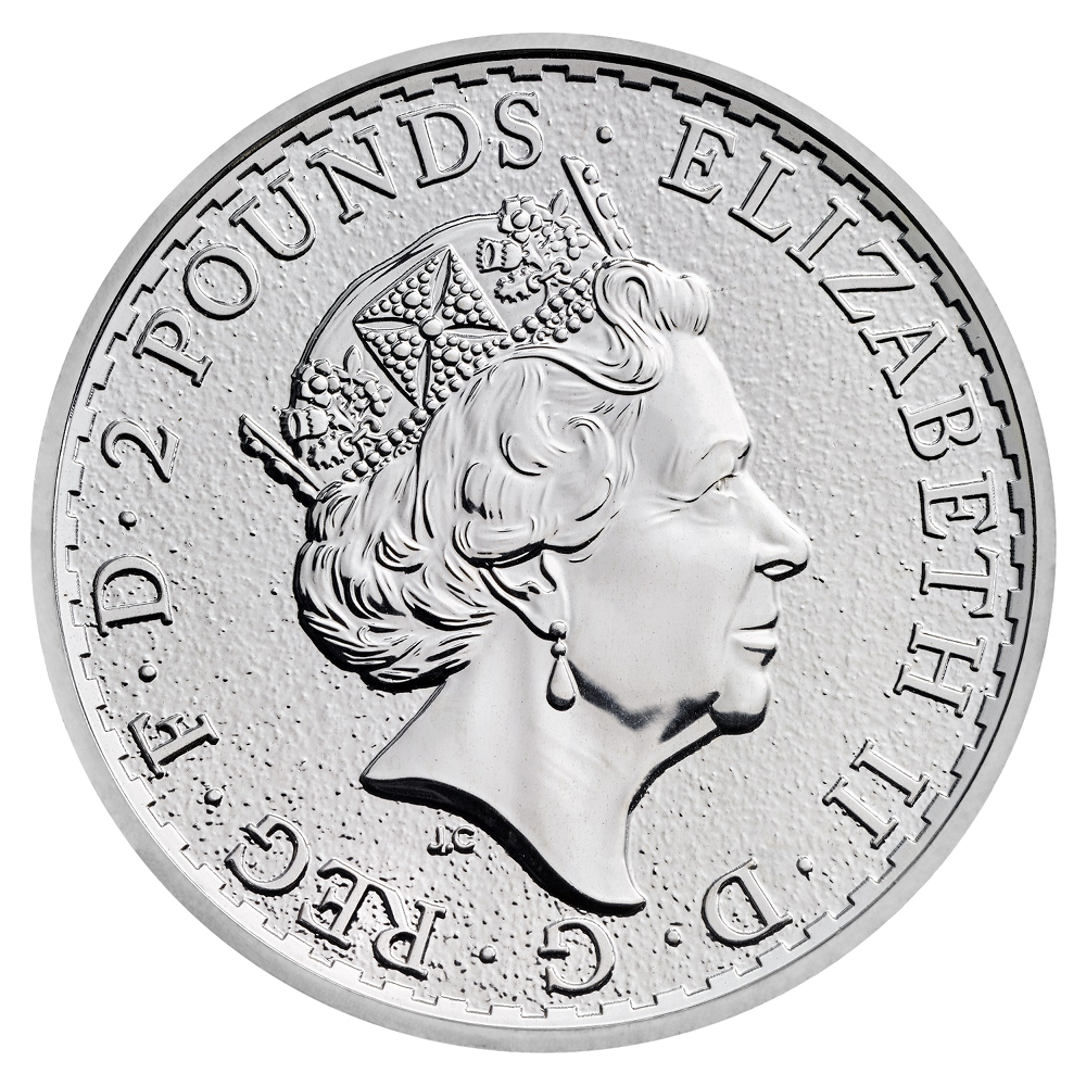 Britannia 1oz Silver Coin 2017 margin scheme