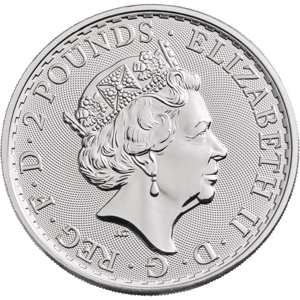 Britannia 1oz Silver Coin 2018 margin scheme