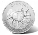 Wildlife Canada Antelope 1oz Silver Coin 2013 margin scheme