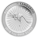 Kangaroo 1oz Silver Coin 2018 margin scheme