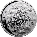Niue Turtle 1oz Silver Coin 2022 margin scheme 