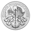 Vienna Philharmonic 1oz Silver 2017  margin scheme