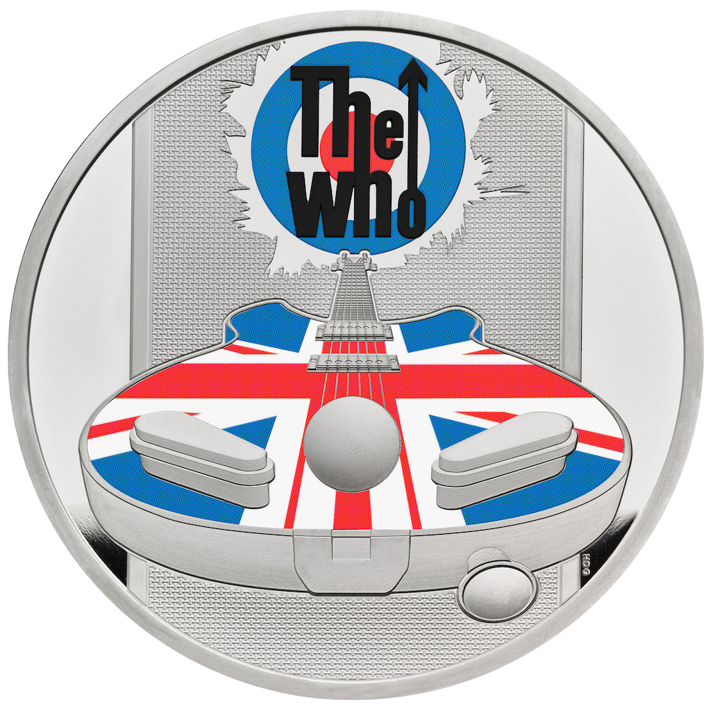 Music-Legends - The Who Proof 1oz Silver Coin 2021 | margin scheme