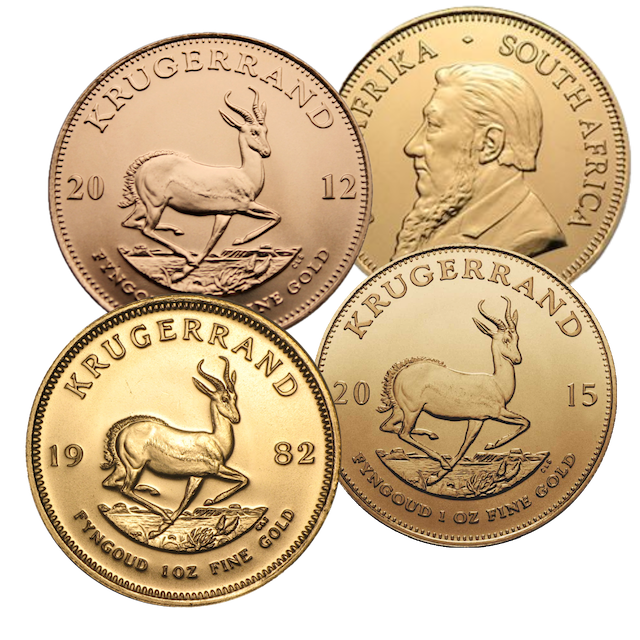 Krugerrand 1oz Gold Coin | different years