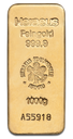 1000g Gold Bar Heraeus with Certificate