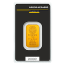 10g Gold Bar Argor-Heraeus