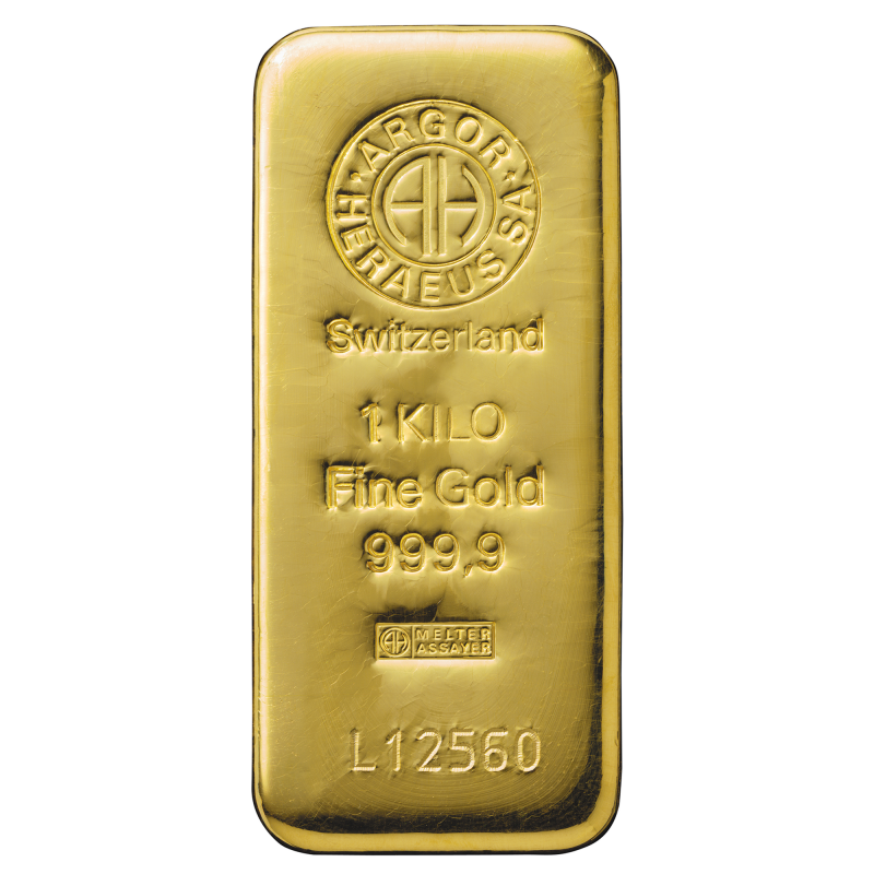 1000g Gold Bar | Argor-Heraeus