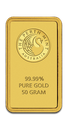 50g Gold Bar Perth Mint with Certificate