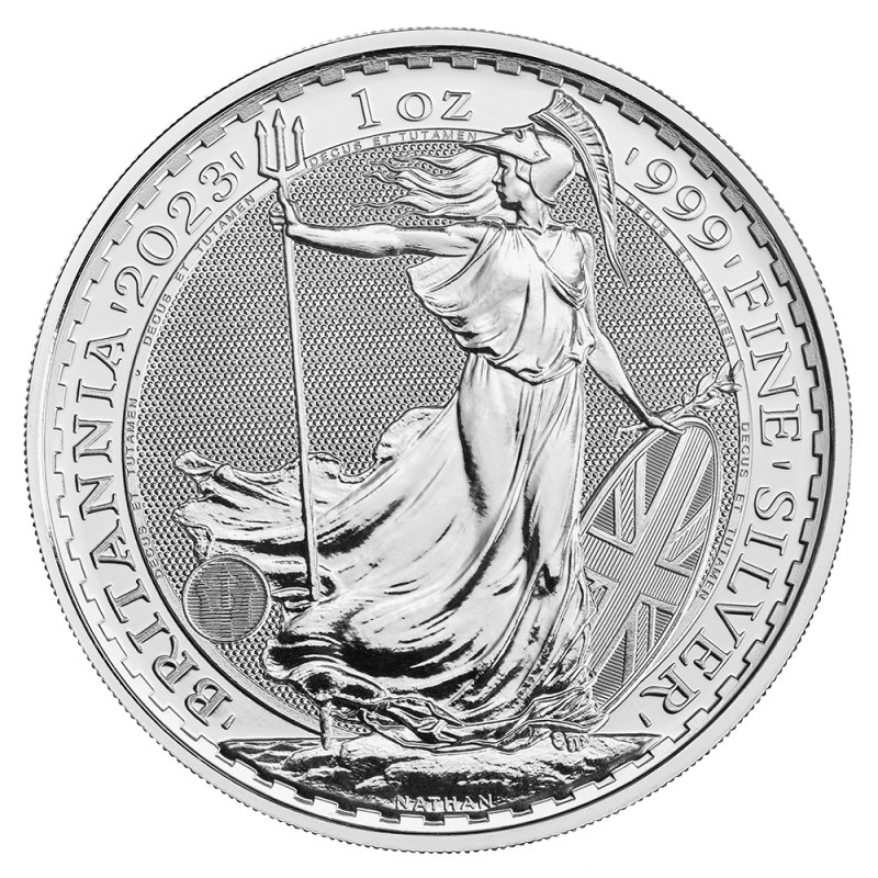 Britannia Charles 1 oz Silver Coin 2023