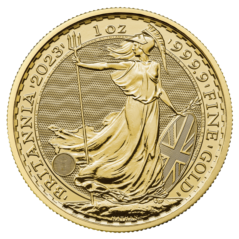 Britannia King Charles 1oz Gold Coin 2023