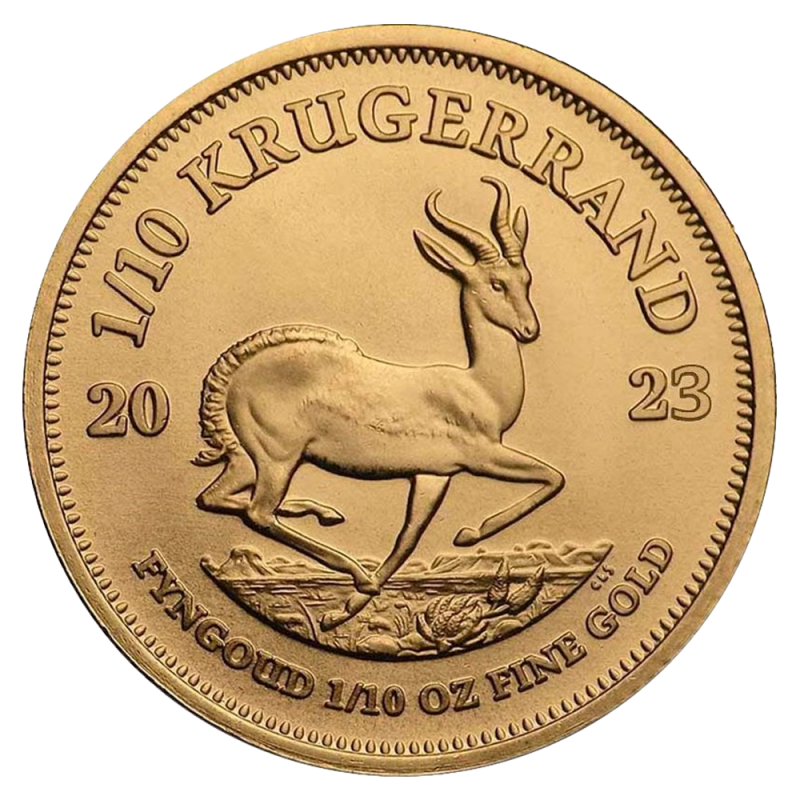 Krugerrand 1/10oz Goldmünze 2023