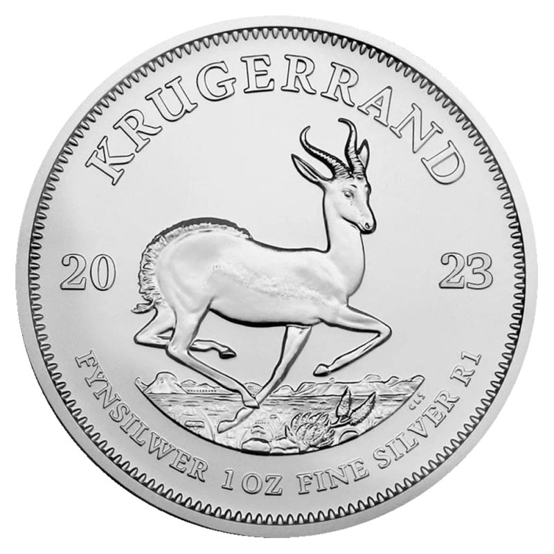 Krugerrand 1oz Silver Coin 2023